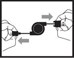 ��������^�C�v��Micro-USB�P�[�u���t
