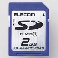 ���쥳�� SD���꡼������ 2GB MF-FSD02GC6