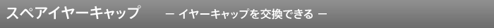 �X�y�A�C���[�L���b�v�i�C���[�L���b�v�������ł���j