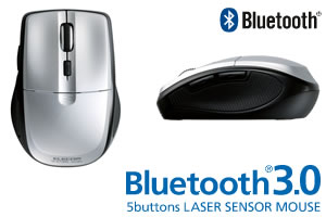 ����d�͂�}����Bluetooth(R)3.0���[�U�[�Z���T�[�}�E�X