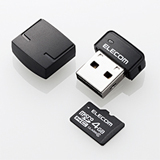 AQUOS PHONE�Ή�microSD���[�_�t��microSDHC�J�[�h MF-UMRSDH�V���[�Y