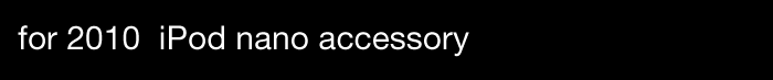 for 2010  iPod nano accessory
