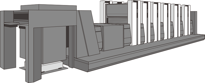オフセット印刷機