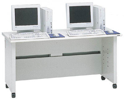 液晶ディスプレイの設置に最適な奥行 - パソコンデスク CAI-Pシリーズ