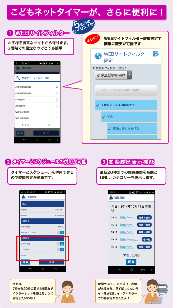 こどもネットタイマー2