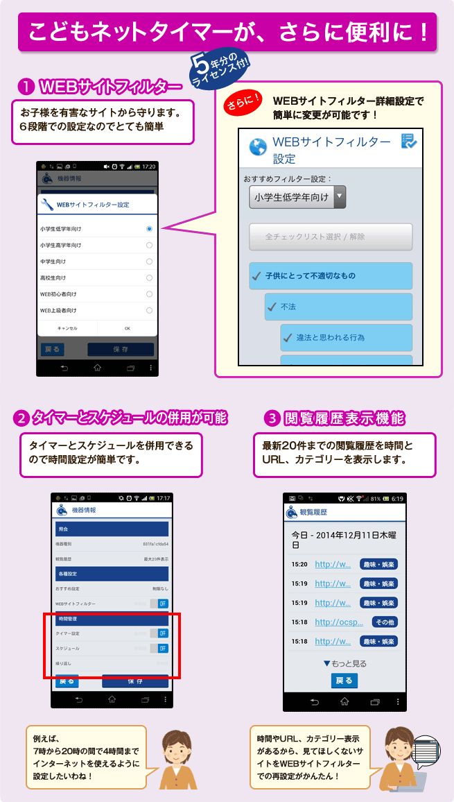 こどもネットタイマー2