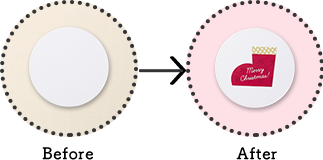 なんてことないコースターもデコプリント！