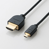 GALAPAGOS(�K���p�S�X)�Ή�HDMI-Micro�P�[�u��(�^�C�vA-�^�C�vD) [�u���b�N] MPA-HD�V���[�Y